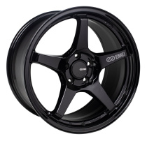 ENKEI TS-5, 18x8, 40mm, 5x114.3, 72,6, Svart Fälg